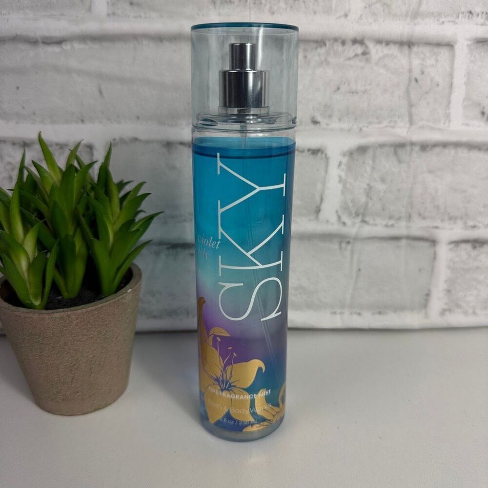 Bath And Body Works Violet Lily Sky Fine Fragrance Mist Body Spray